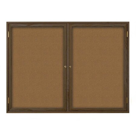 Open Faced Traditional Rounded Corkboard